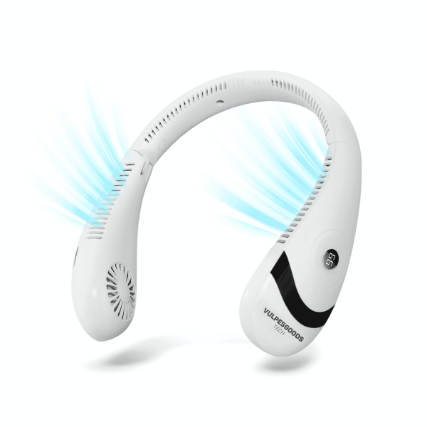Draagbare Nekventilator – Handsfree Verkoeling met Lange Batterijduur