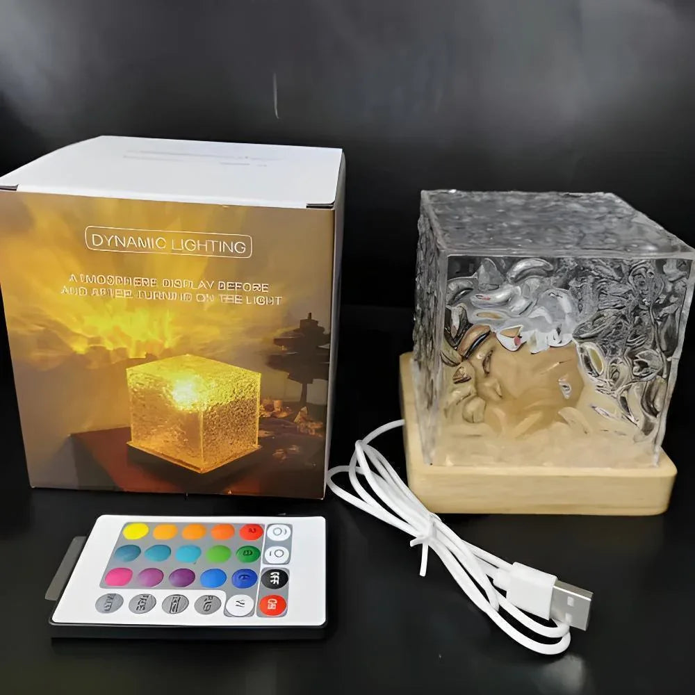AuroraGlow™ lamp | Rustgevende Watergolf Projector Lamp