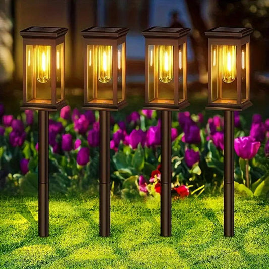 Elegante Zonne-energie Tuinpadverlichting | 1+1 gratis