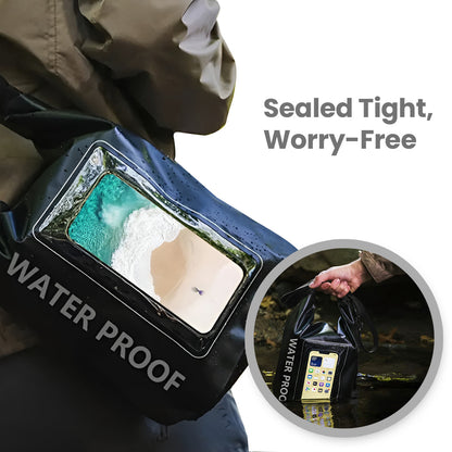 AquaGuard™ Waterdichte Telefoonhoes – Bescherm je Smartphone tijdens Strand, Zwemmen & Watersport