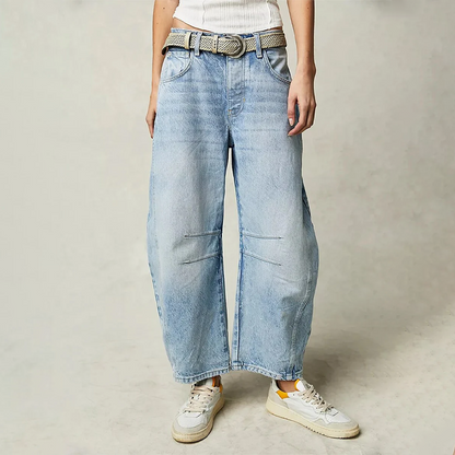 Comfortabele Wijde Broek Voor Dames Met Relaxte Pasvorm
