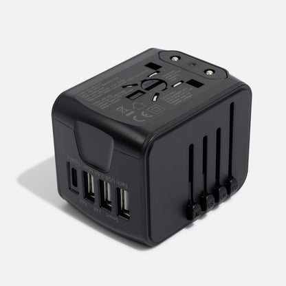 Universele Reisadapter – Wereldstekker met USB & USB-C voor 150+ Landen