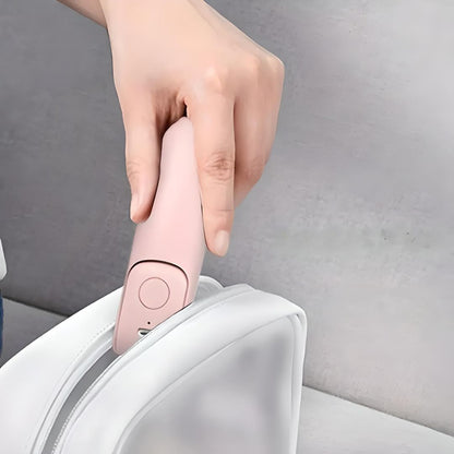 Draagbare Mini Ventilator – Oplaadbare Zakventilator met Powerbank & Zaklamp