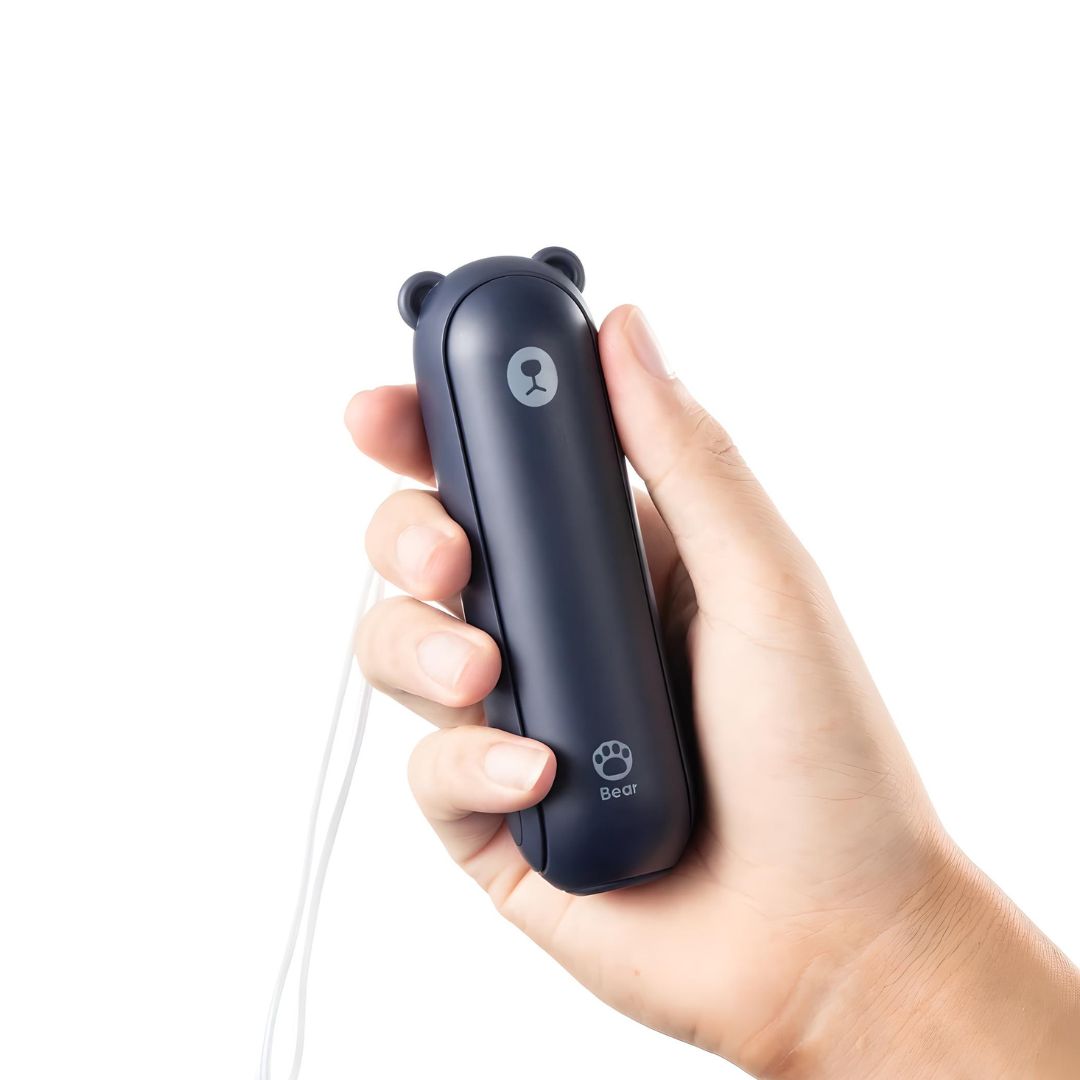 Draagbare Mini Ventilator – Oplaadbare Zakventilator met Powerbank & Zaklamp