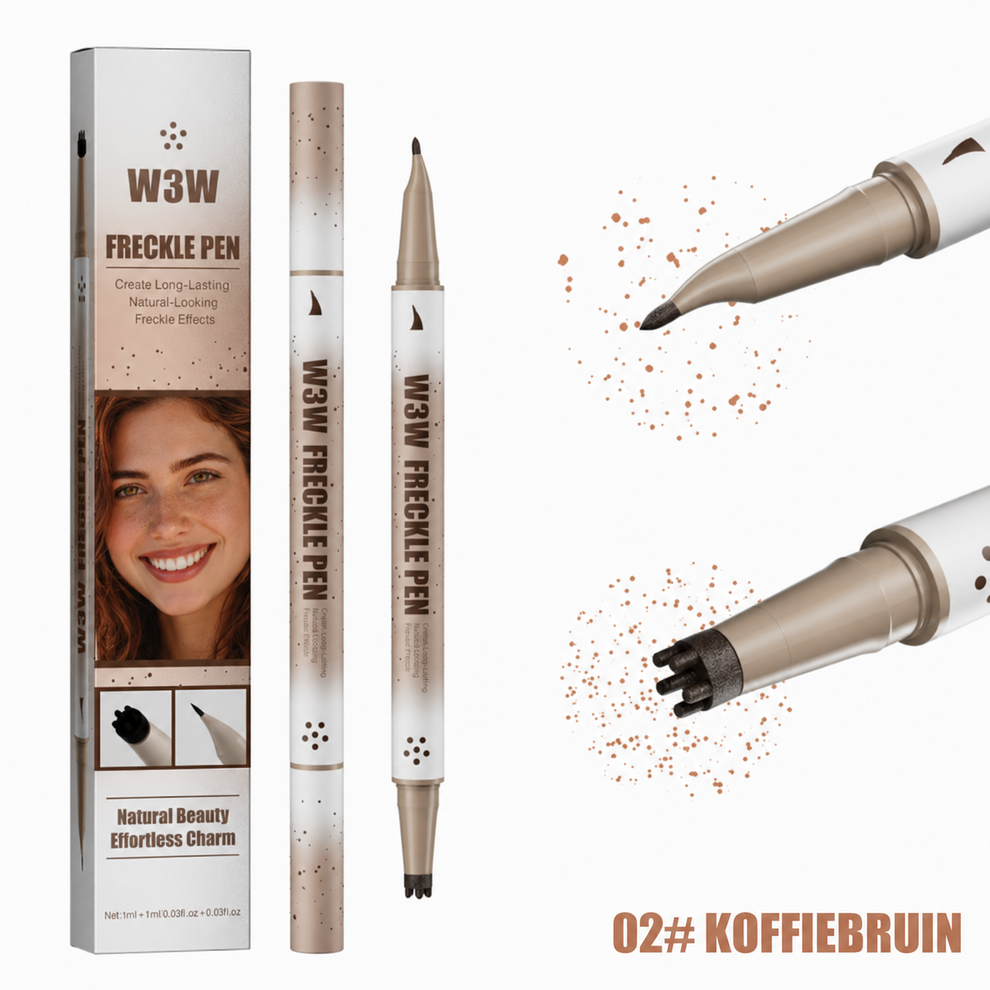 W3W Freckle Pen | 2-in-1 Sproetjespen | ByRiv