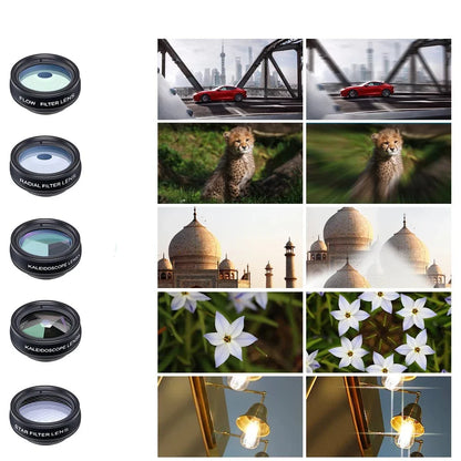 VividView Camera Lens Kit - Upgrade de camera van je telefoon in seconden!