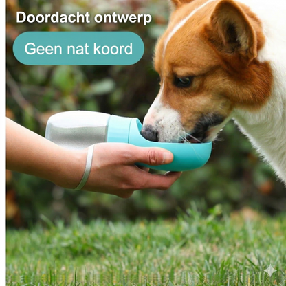 Drinkfles voor honden nooit meer een dorstige hond onderweg