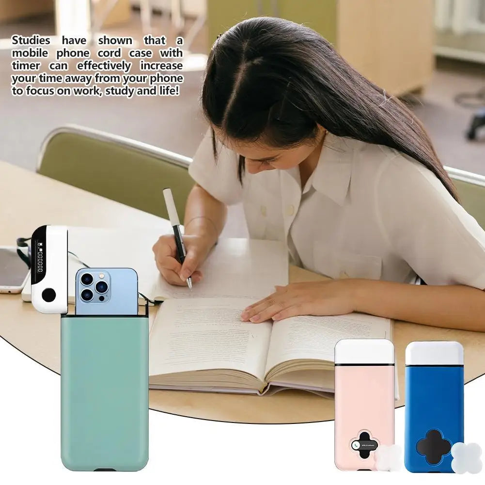 Telefoon Lockbox Timer Zelfdiscipline - Draagbare Smartphone Kluis Focus