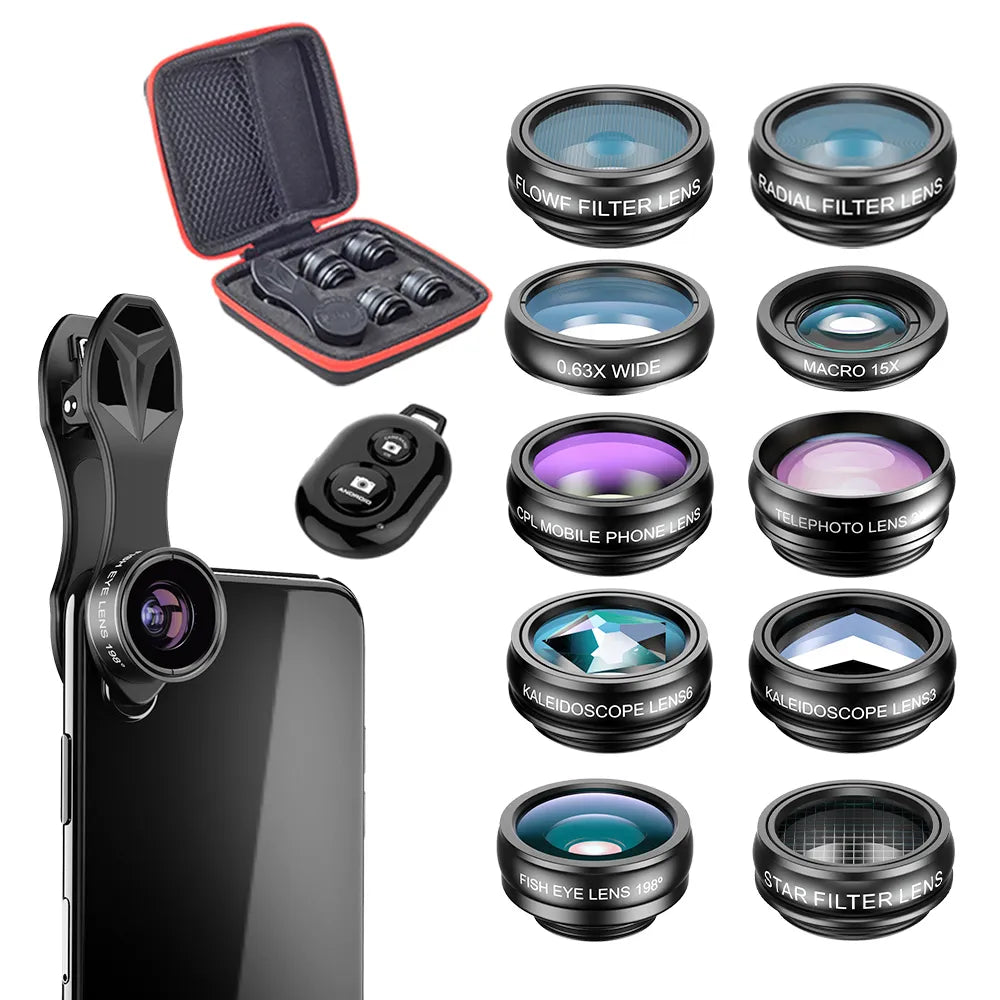 VividView Camera Lens Kit - Upgrade de camera van je telefoon in seconden!