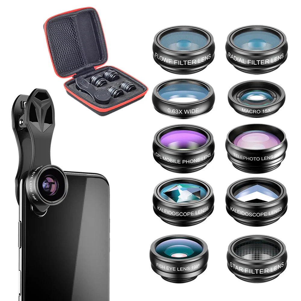 VividView Camera Lens Kit - Upgrade de camera van je telefoon in seconden!