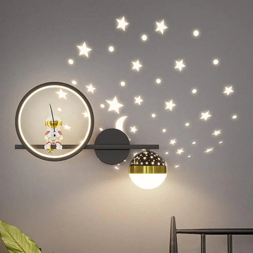 AstroStars | Magische projectie wandlamp voor een betoverende kinderkamer