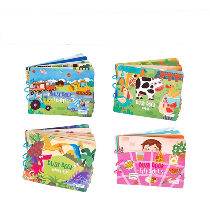 BusyBook™  | Ontdek de wereld met dit zintuigenboek voor kinderen