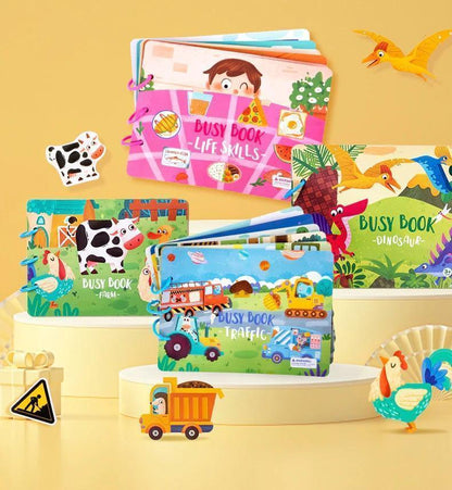 BusyBook™  | Ontdek de wereld met dit zintuigenboek voor kinderen