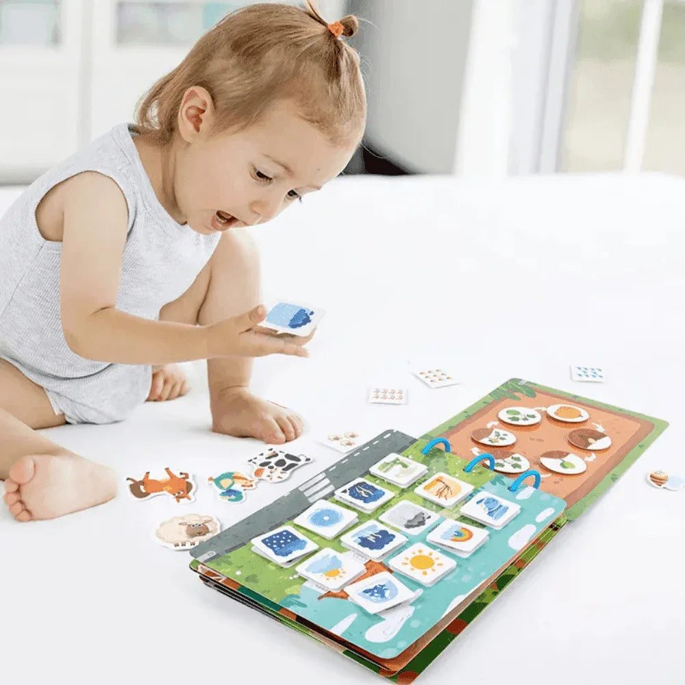 BusyBook™  | Ontdek de wereld met dit zintuigenboek voor kinderen