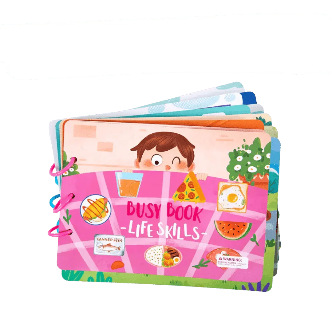 BusyBook™  | Ontdek de wereld met dit zintuigenboek voor kinderen