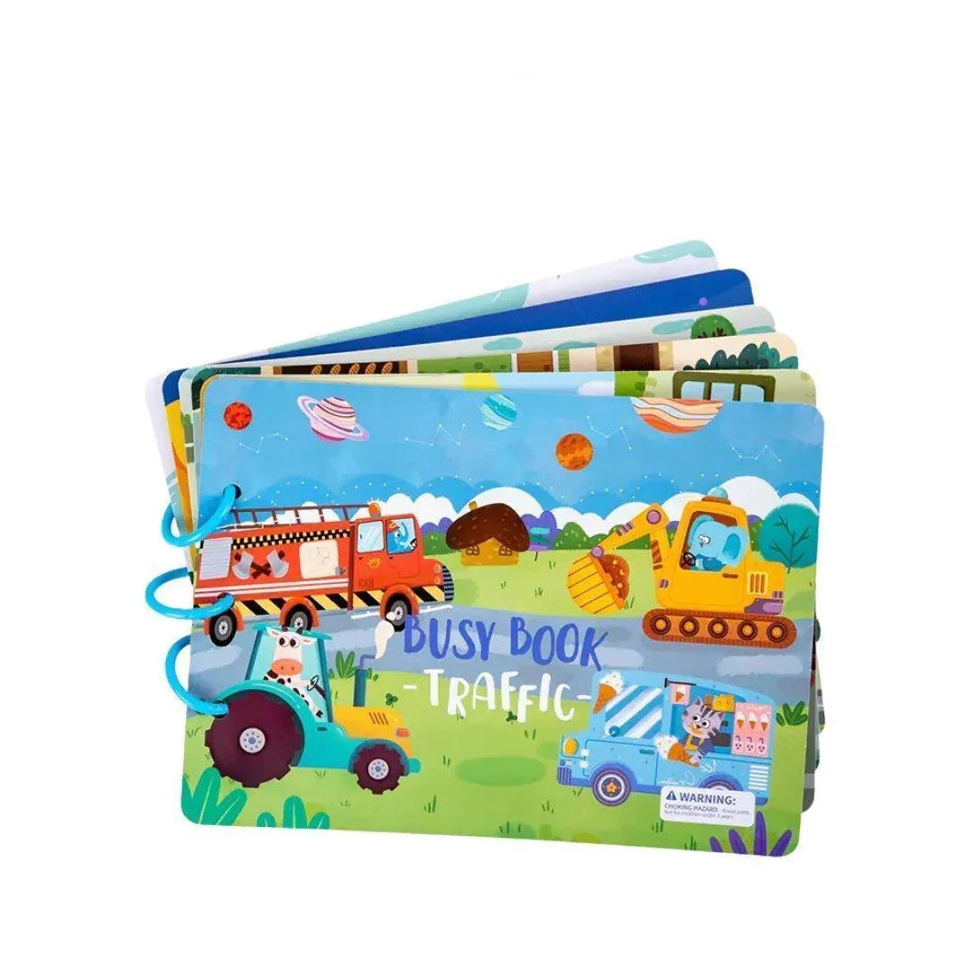 BusyBook™  | Ontdek de wereld met dit zintuigenboek voor kinderen