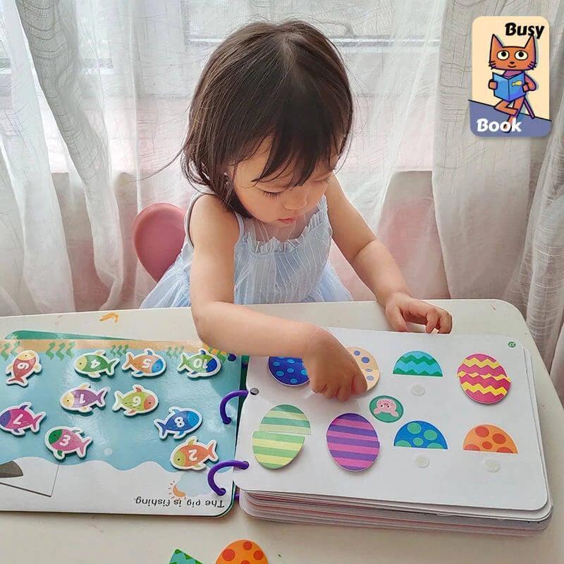 BusyBook™  | Ontdek de wereld met dit zintuigenboek voor kinderen
