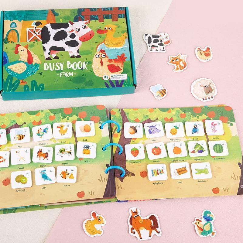 BusyBook™  | Ontdek de wereld met dit zintuigenboek voor kinderen
