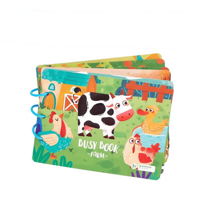 BusyBook™  | Ontdek de wereld met dit zintuigenboek voor kinderen