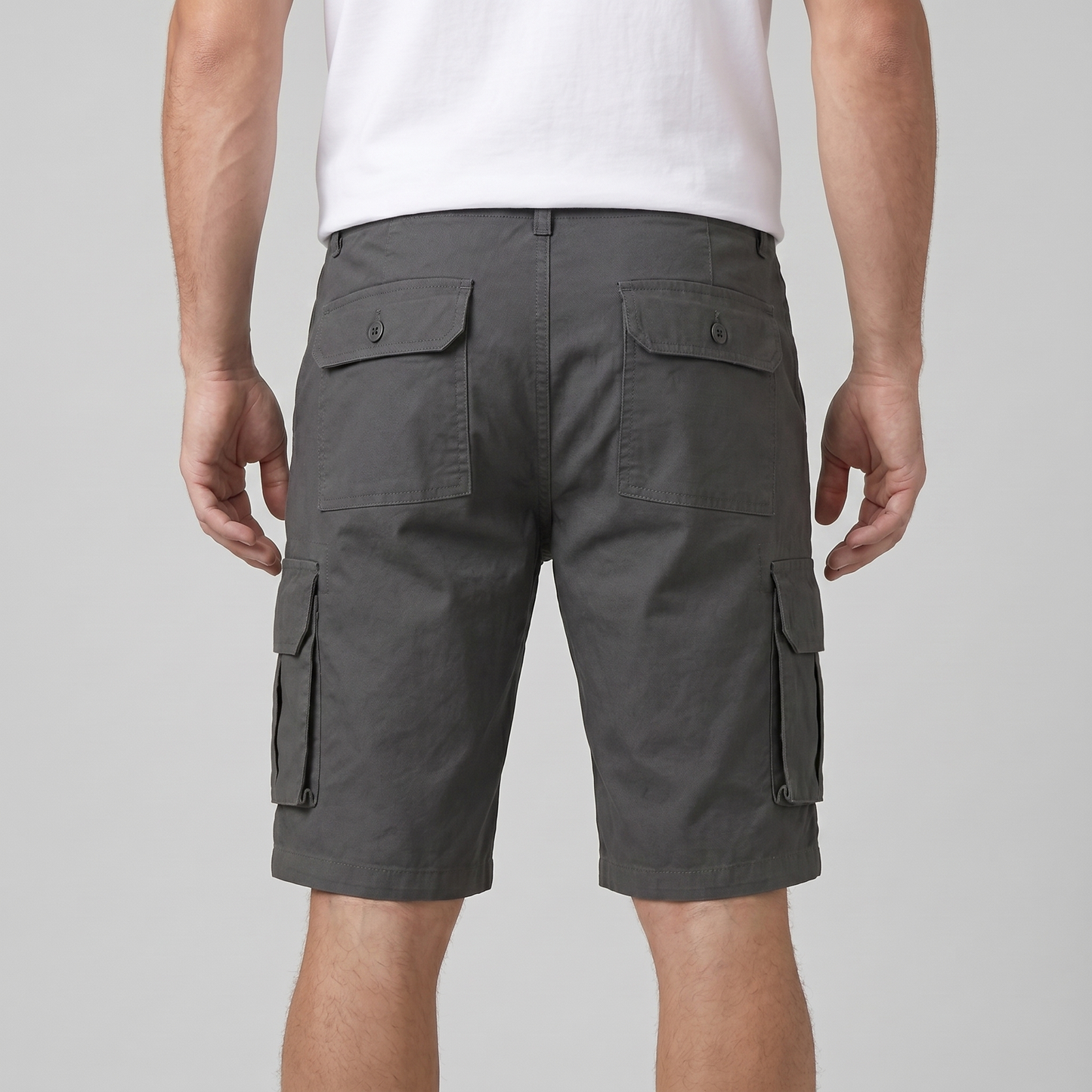 Cargo Shorts Heren Relaxed Fit Meerdere Zakken Casual