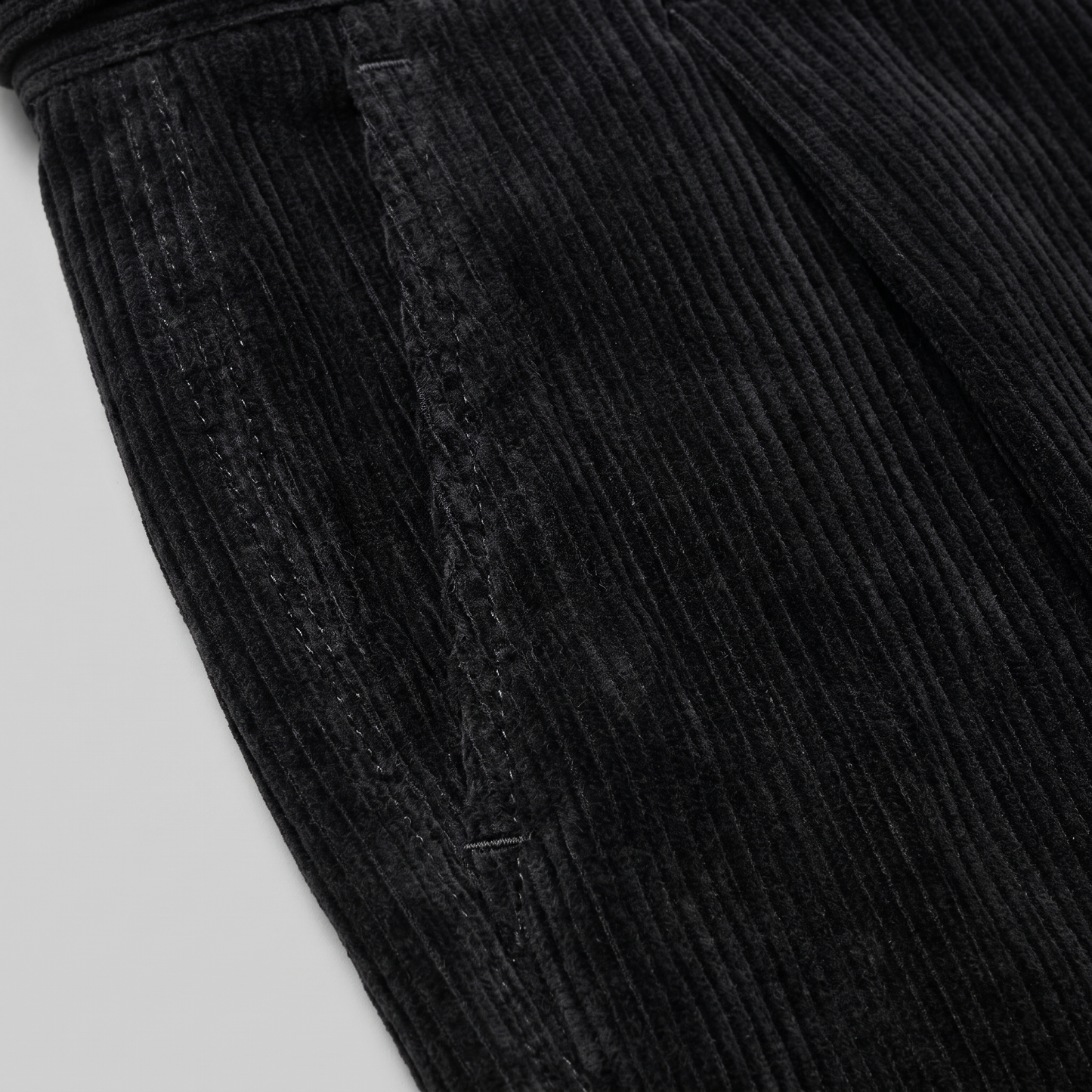 Corduroy Pleated Trousers Heren Klassiek Formeel