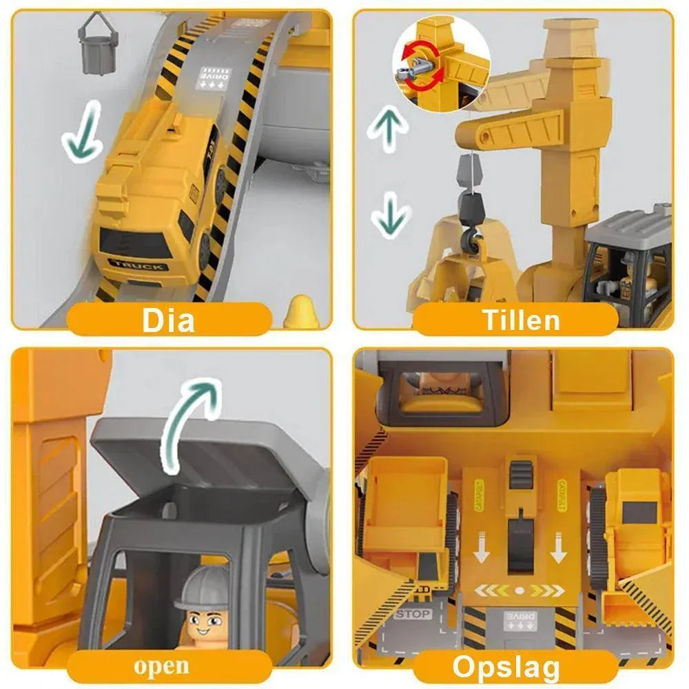 Graafmachine Avontuur | Educatief bouwspeelgoed voor jonge ingenieurs