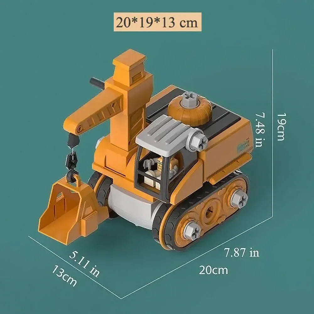Graafmachine Avontuur | Educatief bouwspeelgoed voor jonge ingenieurs
