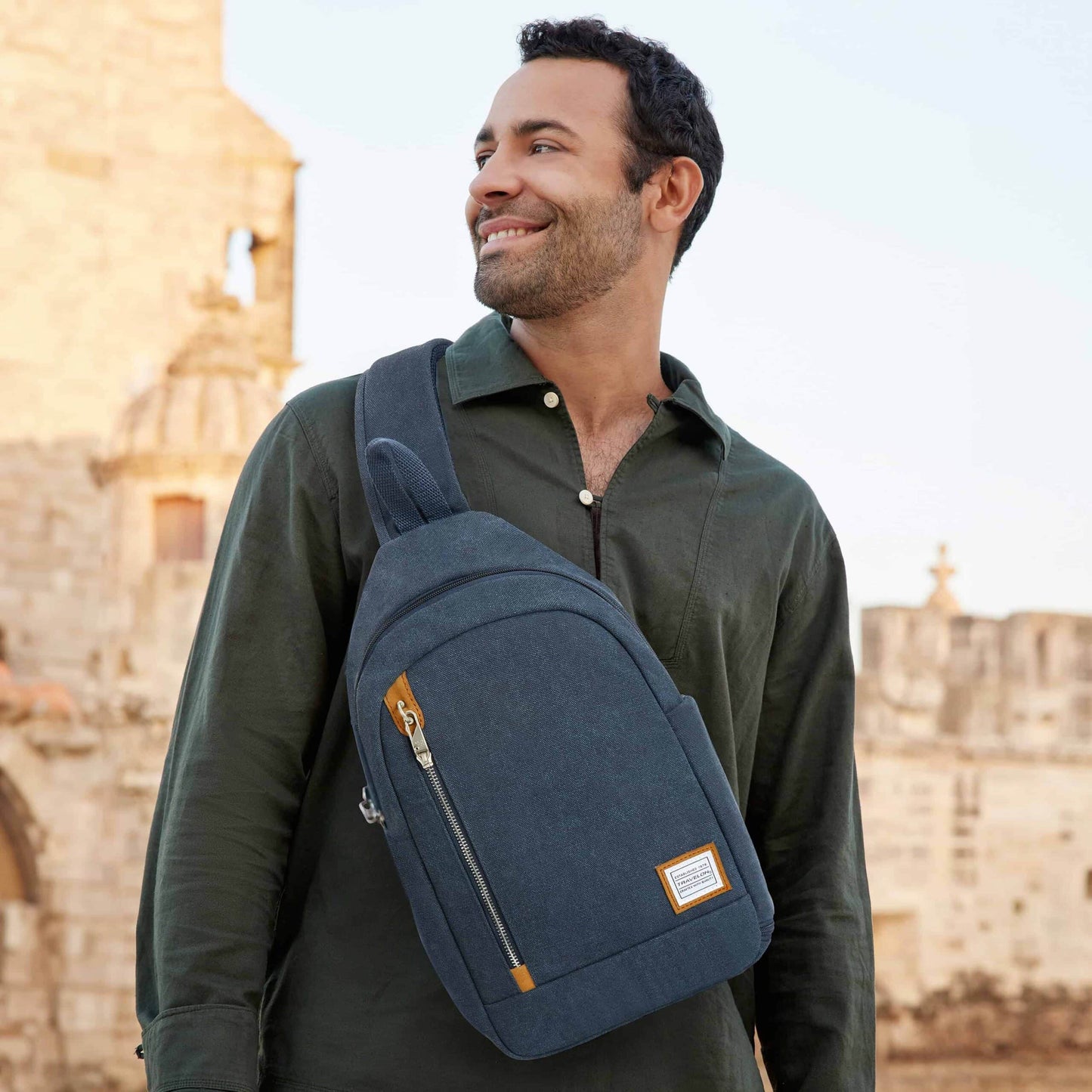 Travelon Heritage Sling Bag – Stijlvolle anti-diefstal tas voor elke reis