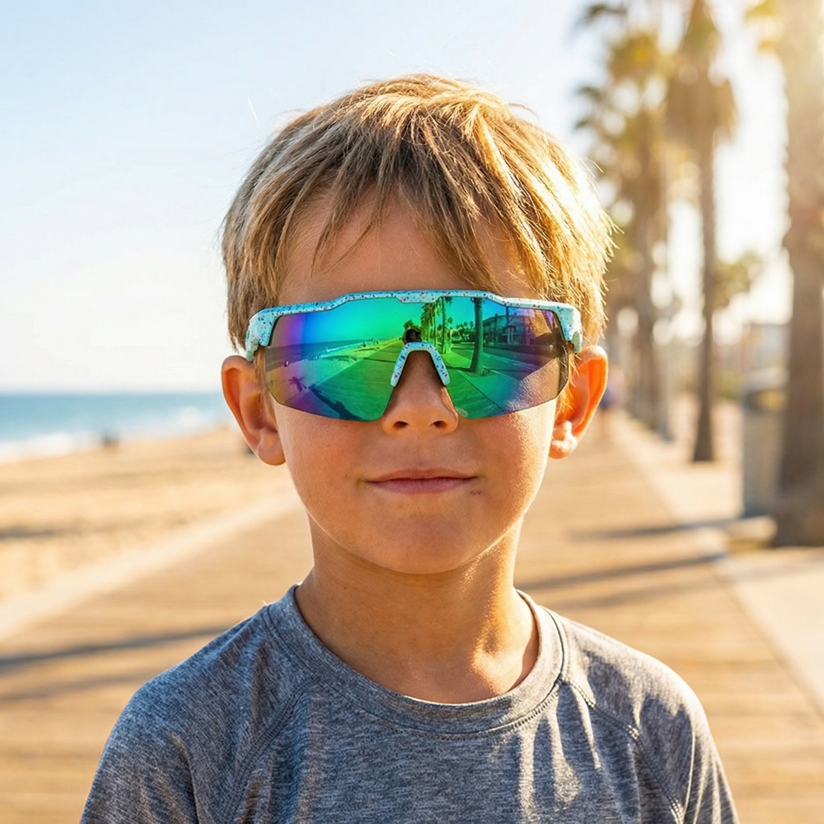 Kinderzonnebril UV400 – Licht & Flexibel