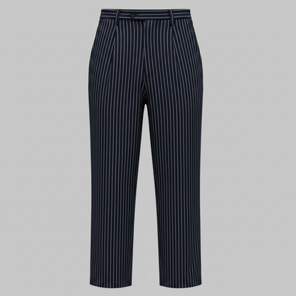 Linnen Broek Heren Elastische Taille Casual Zomer