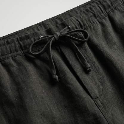 Linnen Shorts Heren Casual Zomer