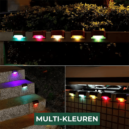 LumiDeck™ | Zelfklevende Solar lampen voor sfeervolle buitenverlichting