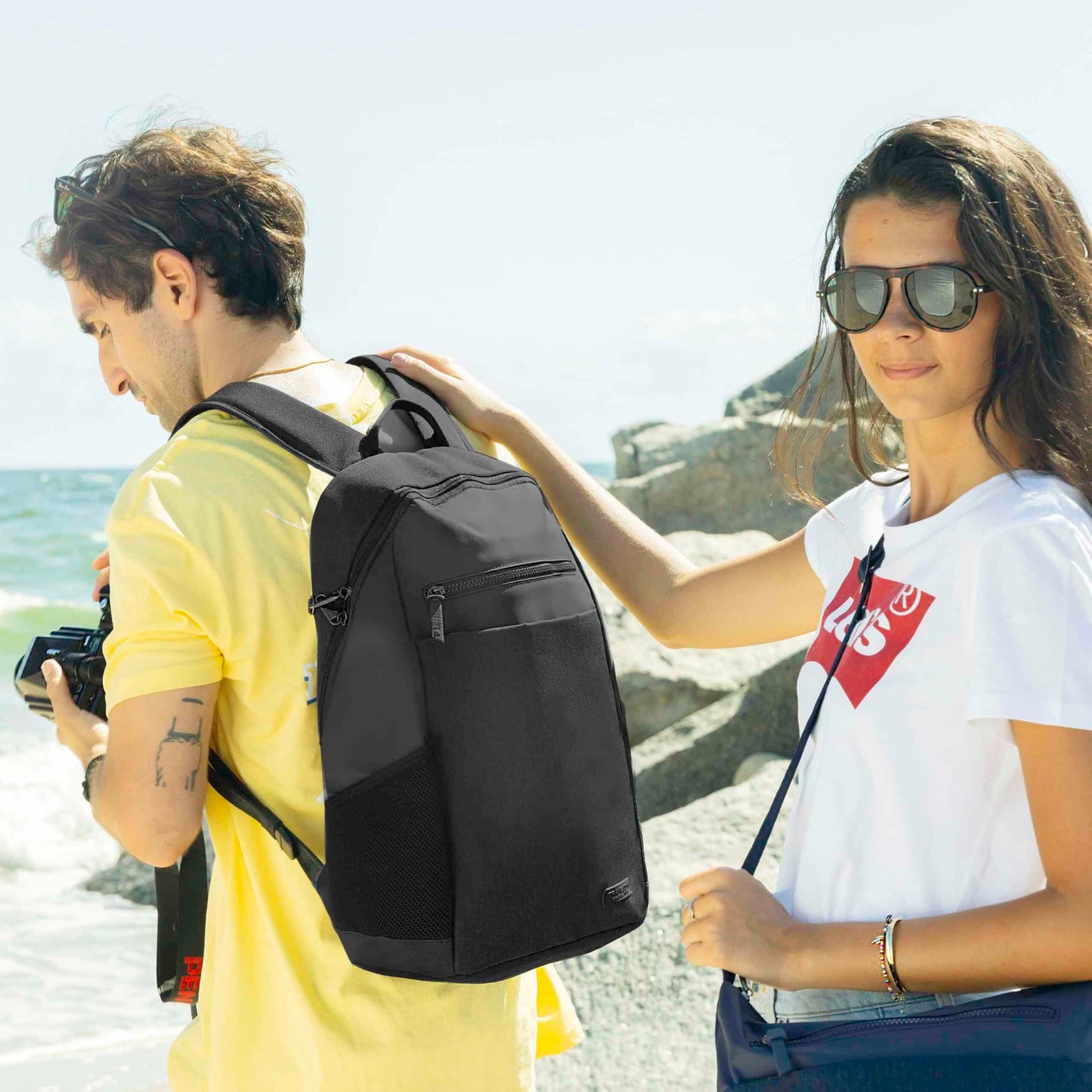 Travelon Metro Backpack – Stijlvolle anti-diefstal rugzak voor werk, reizen en dagelijks gebruik