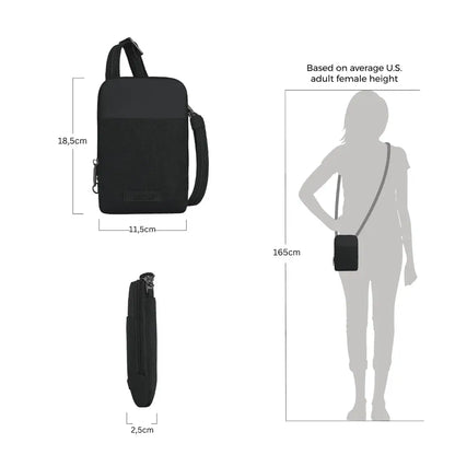 Travelon Metro Mini Anti-Diefstal Crossbody Tas