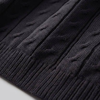 Poloshirt Heren Textured Knit Casual Zomer