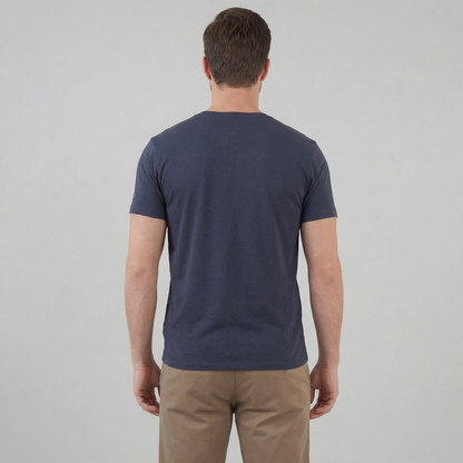 Slim Fit T-Shirt Heren Casual