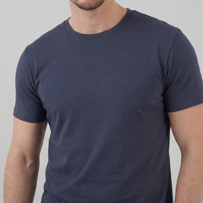 Slim Fit T-Shirt Heren Casual