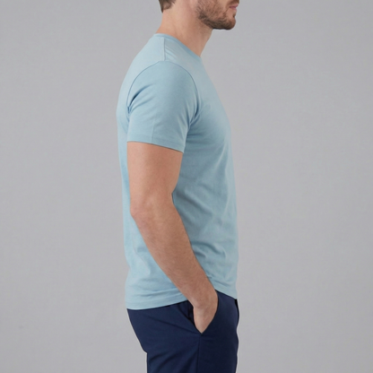 Slim Fit T-Shirt Heren Casual
