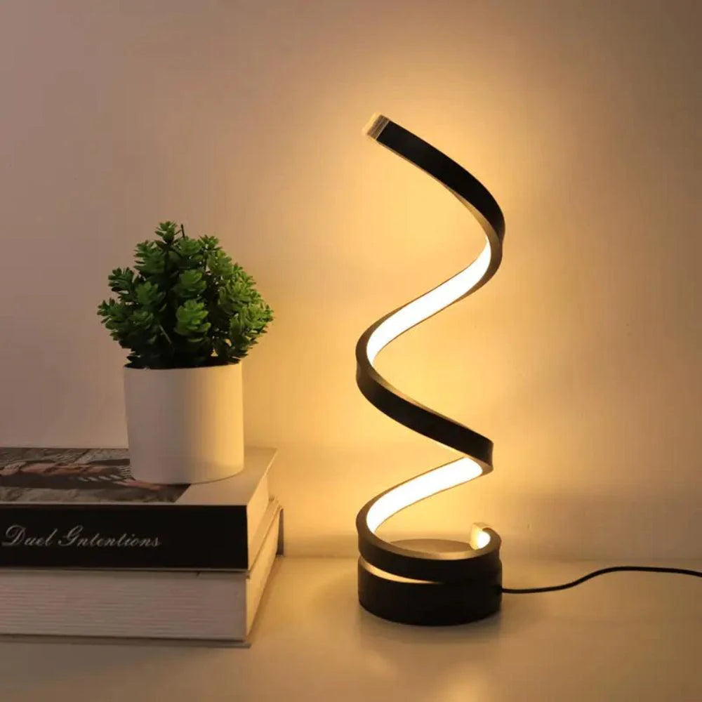 SpiraLux | Moderne LED spiraal tafellamp