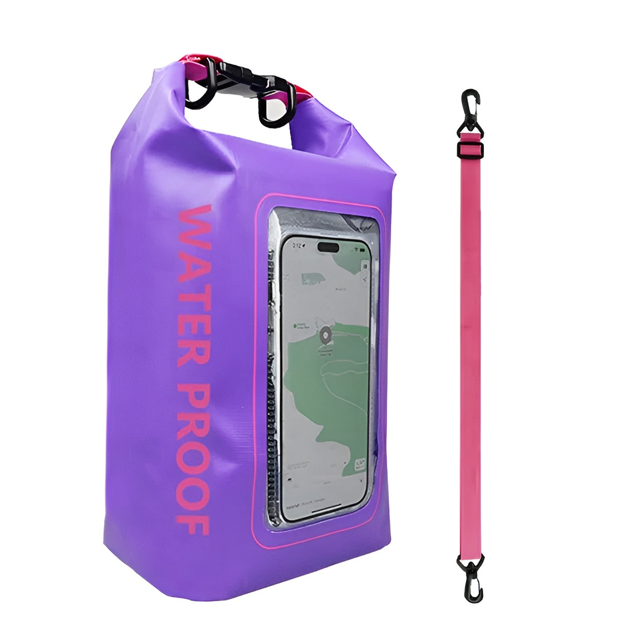 AquaGuard™ Waterdichte Telefoonhoes – Bescherm je Smartphone tijdens Strand, Zwemmen & Watersport